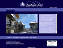 Tablet Screenshot of chamkoriachaletshotelborovets.com